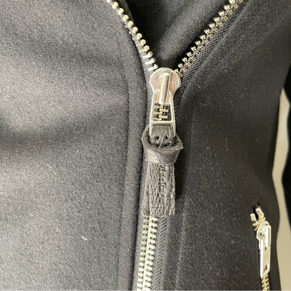 MACKAGE Phyllis Wool Blend Coat in Black - Picture 5 of 13